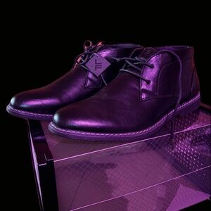 London Fog blk boots sz 11